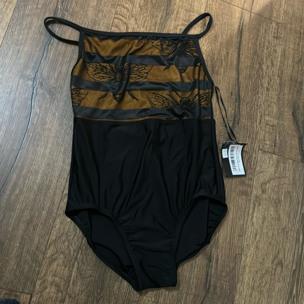 SUFFOLK BEE LEOTARD | Adult M
